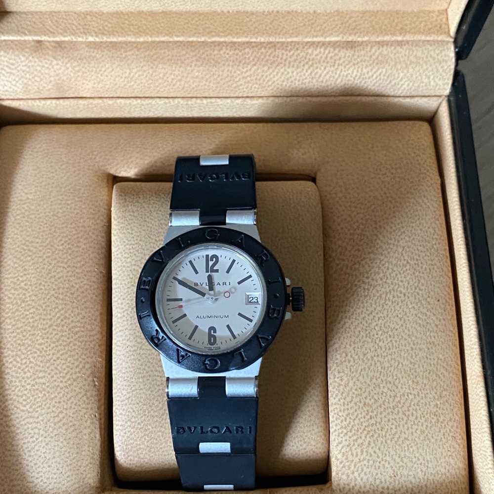 BVLGARI Aluminum Watch Chronograph 40mm